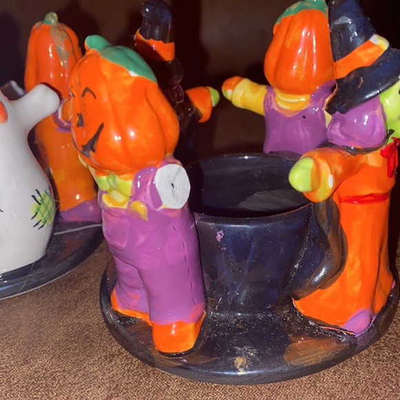 Holiday Vintage Halloween Candle Holder Poshmark